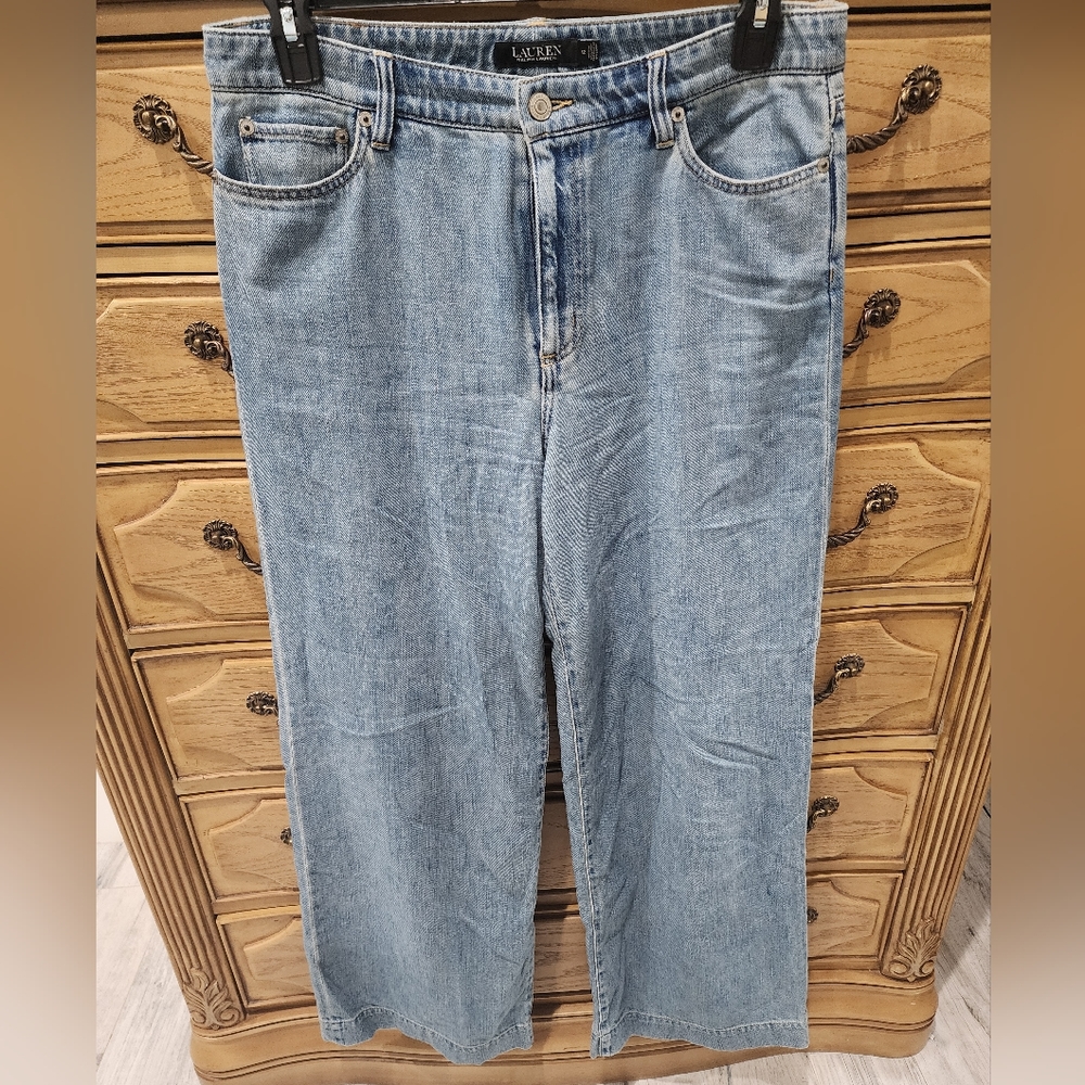 Ralph Lauren Wide Leg jeans size 12